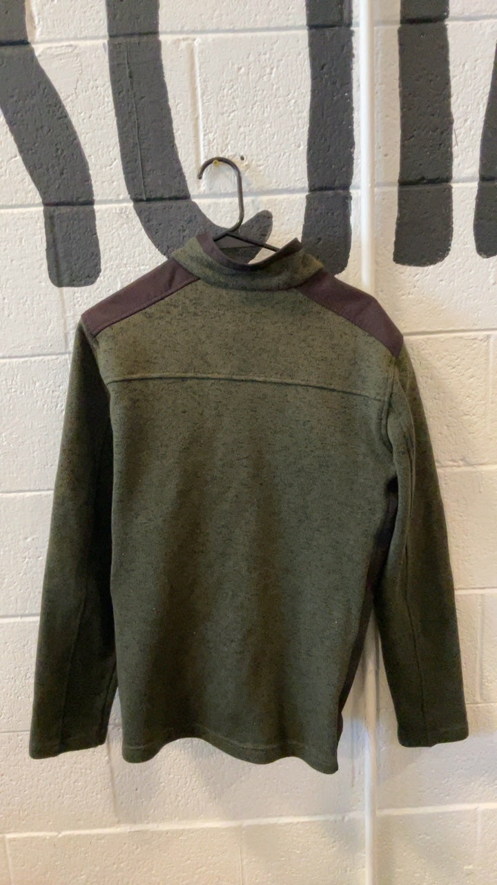 Gerry Knit Jacket M Green/Brown