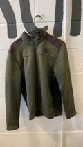 Gerry Knit Jacket M Green/Brown