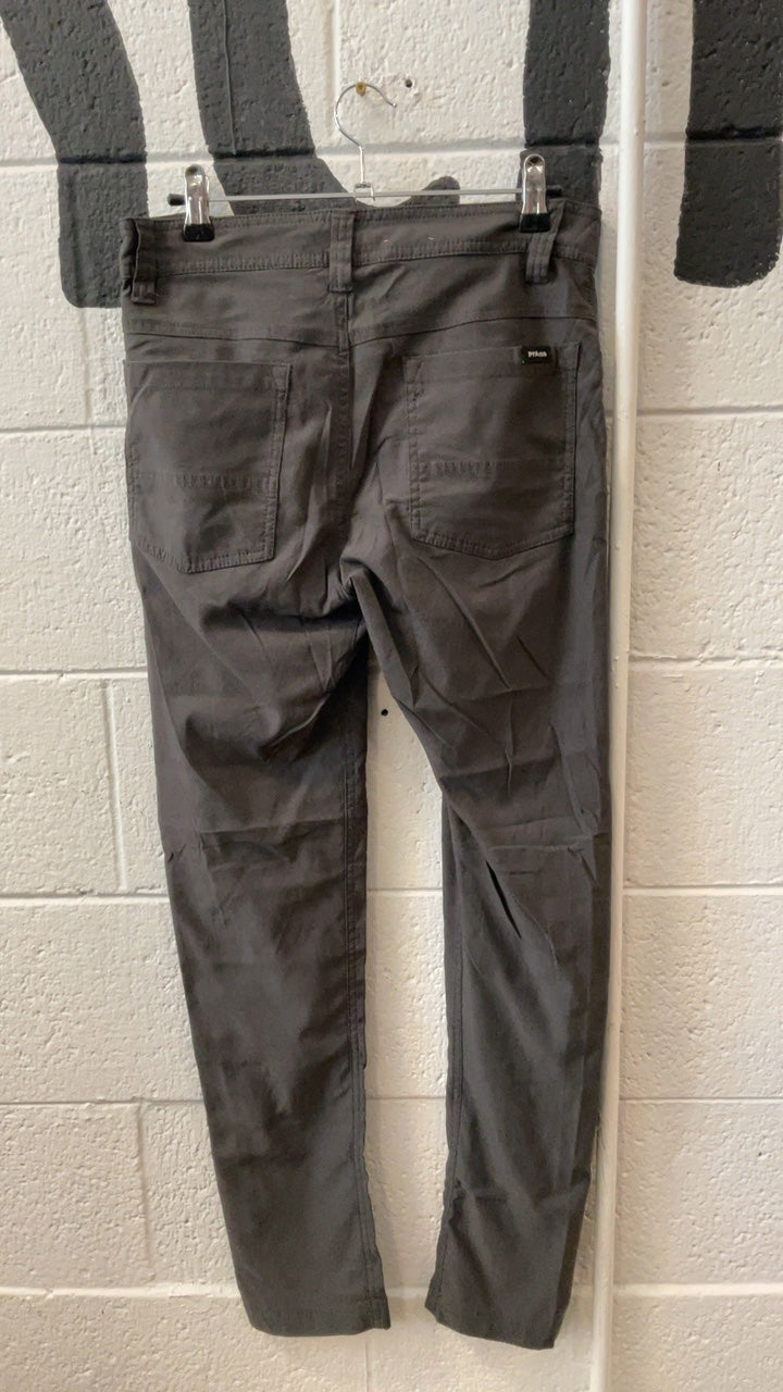 Prana Pants (Hiking)(Slim-Fit) 28x30 Grey
