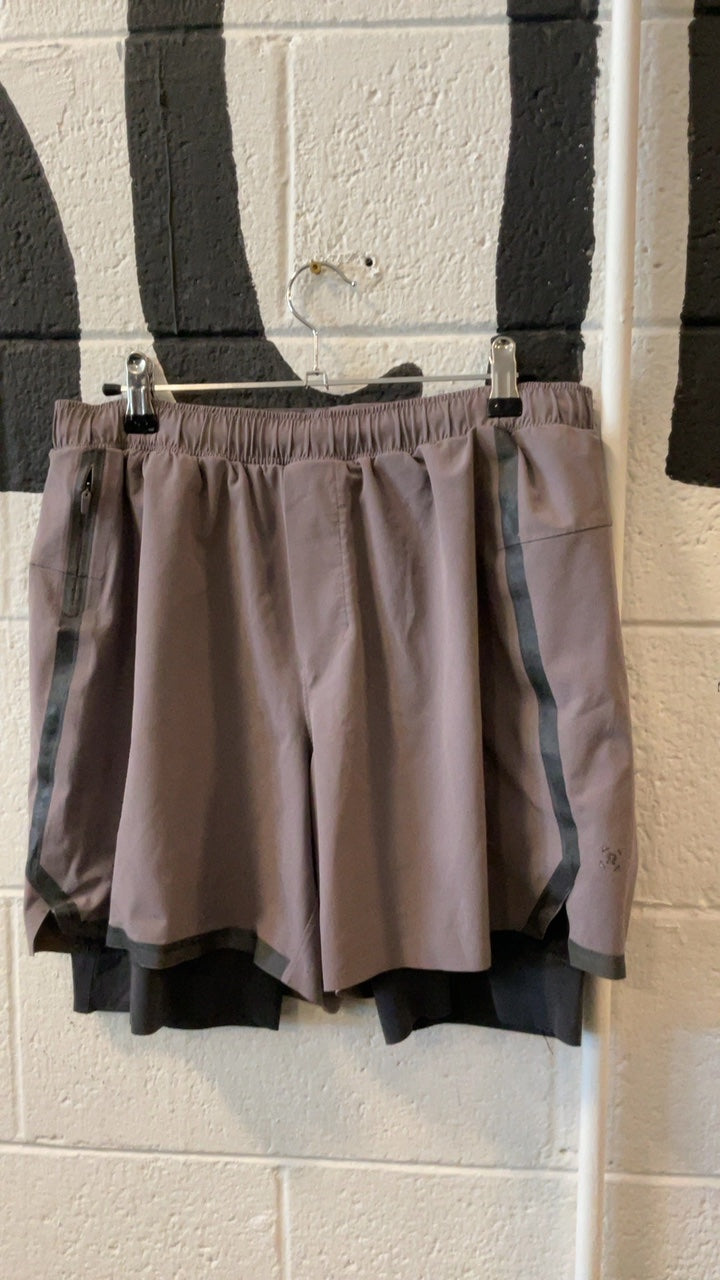 Lululemon Running Shorts M Purple Lined DryFit