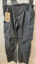 KUHL Pants (Hiking)(Zip-Off) 12 Grey Freeflex