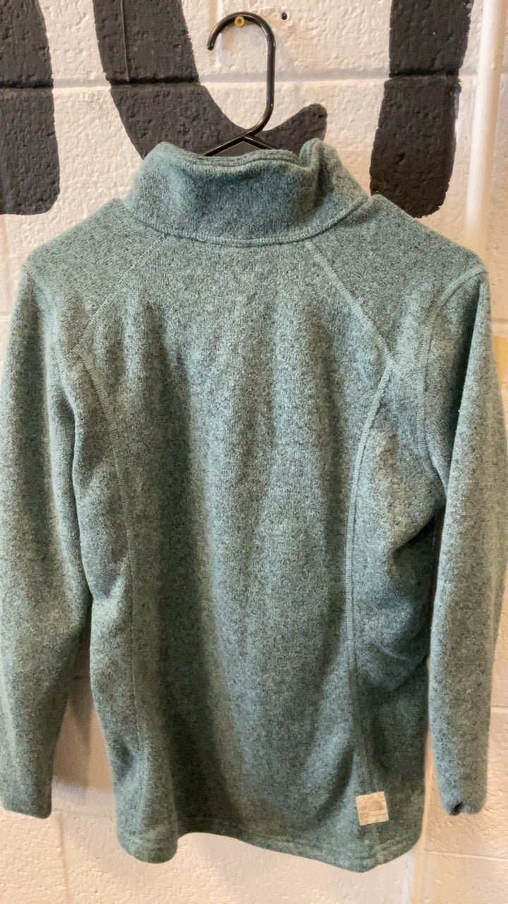 The North Face Fleece Jacket M Green Tooth Button