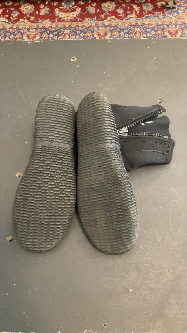 Deep See 6.5mm Shoes (Surfing Booties) 12 Black