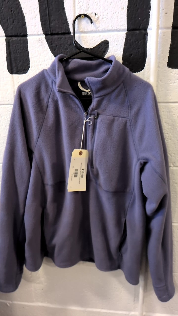 Bass Outdoor Jacket L Purple Fleece