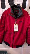 Lands End Jacket M Red Bomber