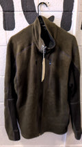 KUHL Jacket XL Olive/Brown Fleece