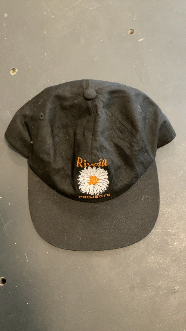 Rivvia Projects Hat (Snapback) Black/Orange