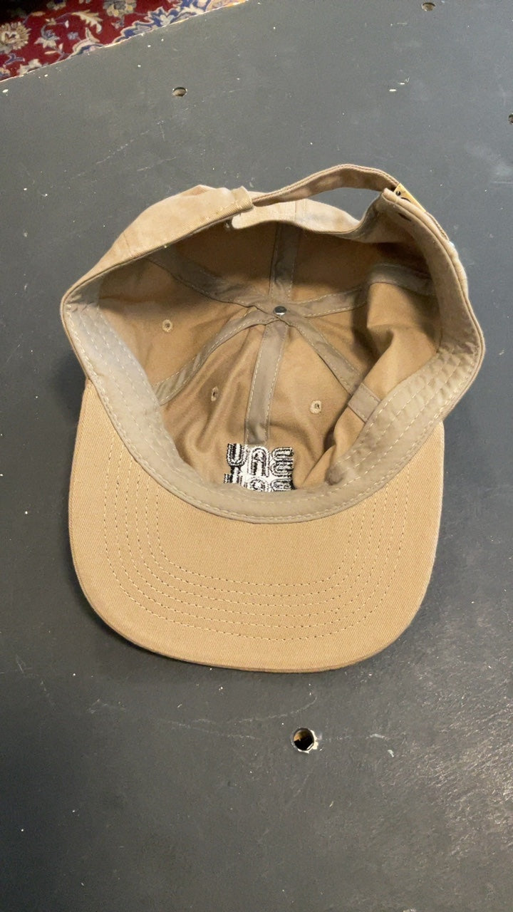 Bay Bay Nehalem, OR Hat (Snapback) Beige/Black