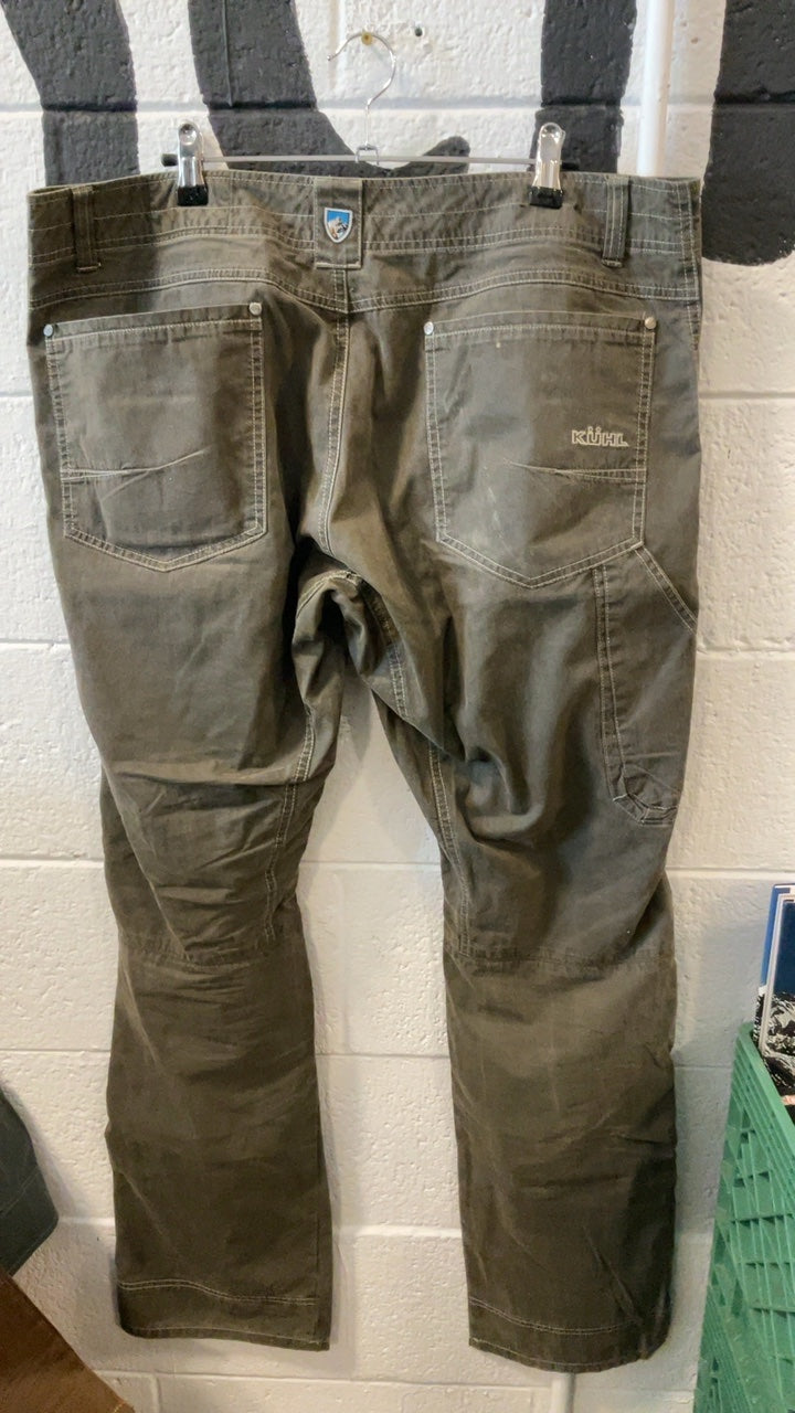 KUHL Pants 38x34 Green REVOLVR LEAN