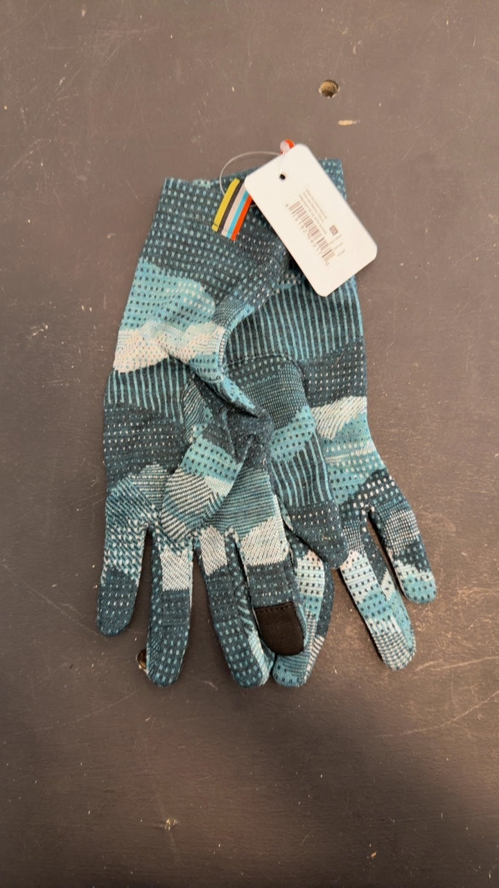 Smart Wool Thermal Merino Gloves M Blue