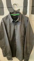 Arcteryx Athletic T-Shirt (Longsleeve) XL Charcoal/Green striped button down