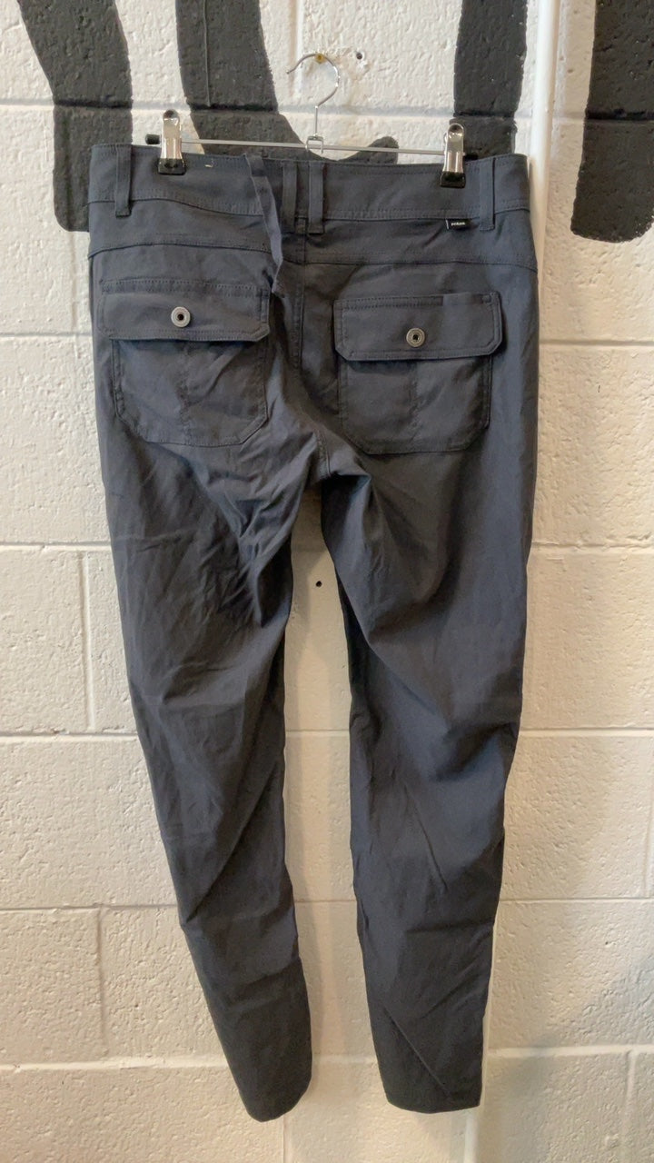 Prana Halle Straight Fit Pants 6 Grey
