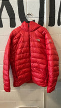 The North Face Summit Series Down Jacket (Full Zip/Hood) XL Red