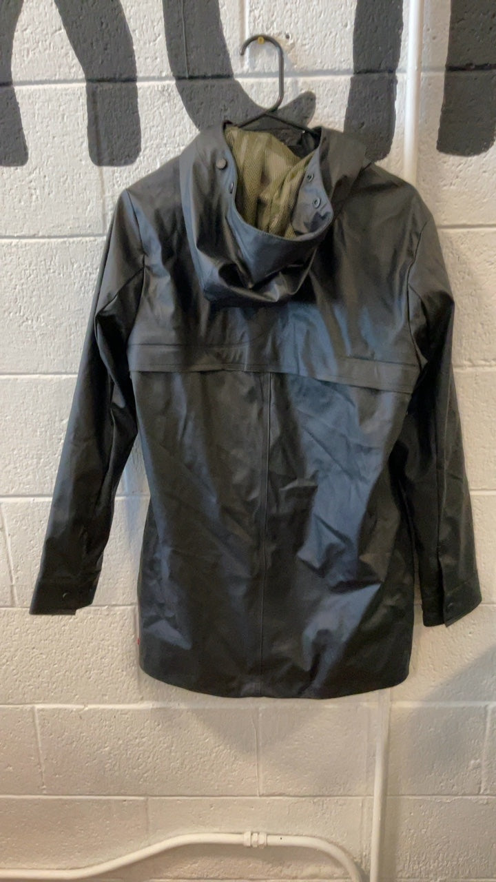 Hunter Acacia Rubberized Rain Jacket S Black