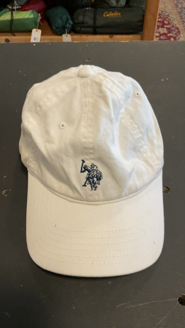 US Polo Assn. Hat (Snapback) White/Blue