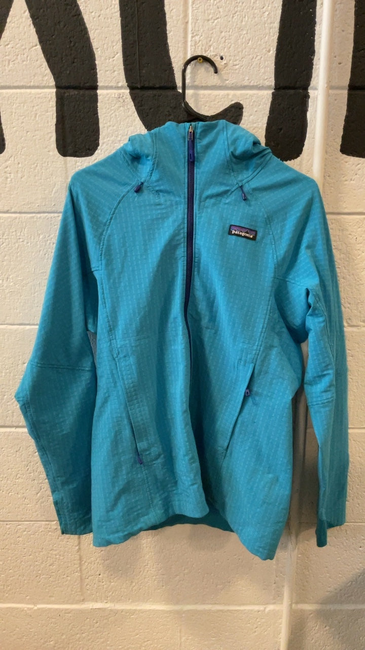 Patagonia R1 TechFace Hoody M Blue/Purple