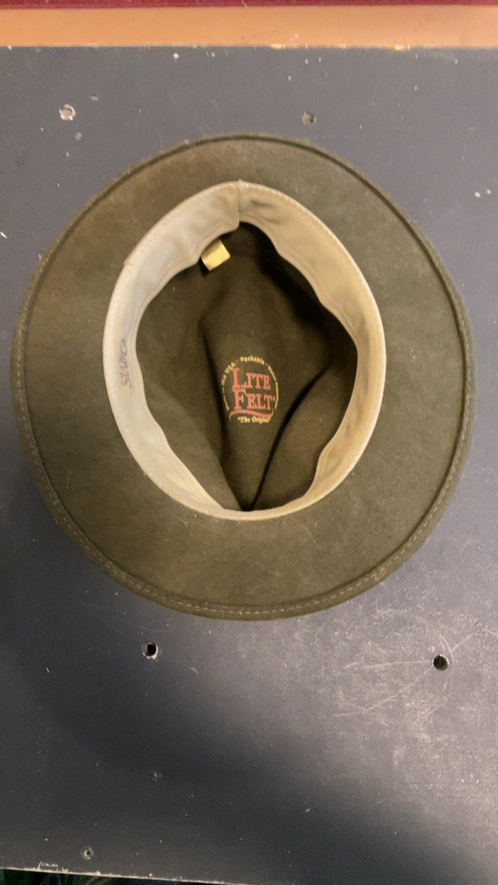 Orvis Lite Felt Hat L Green