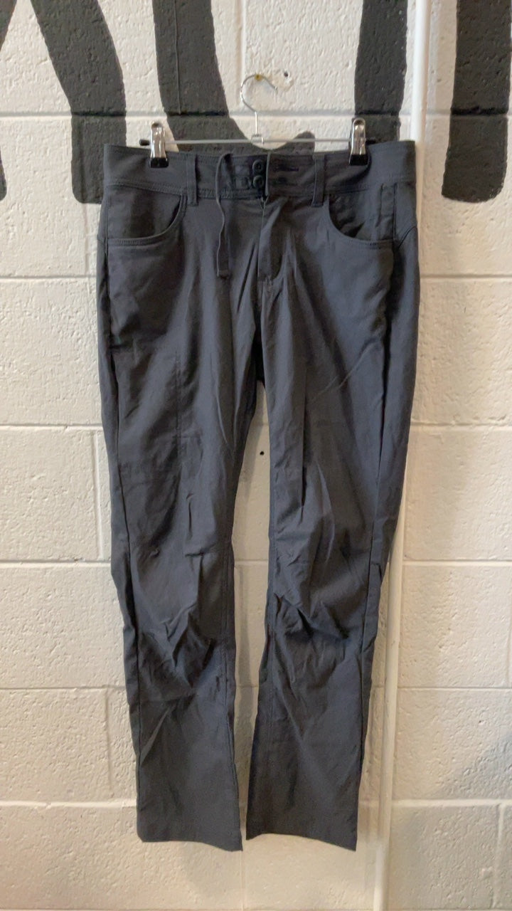 Prana Halle Straight Fit Pants 6 Grey