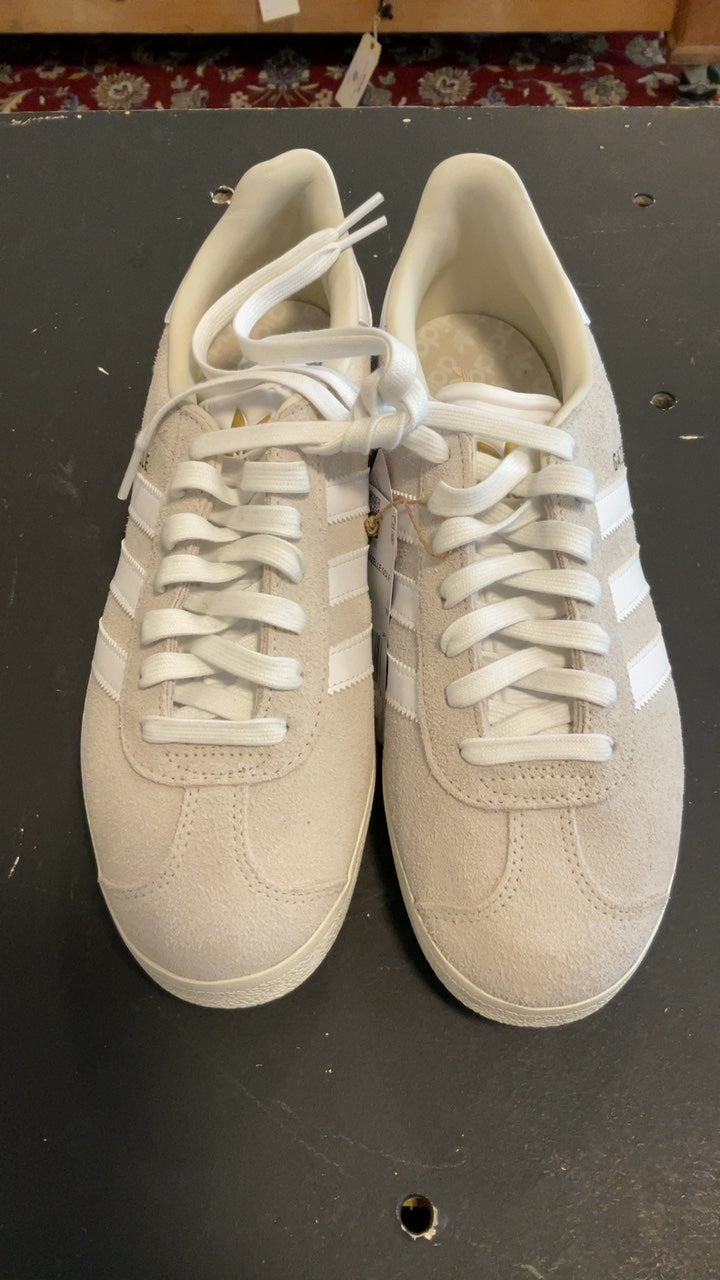 Adidas Gazelle Golf Shoes W's 9 Beige/White