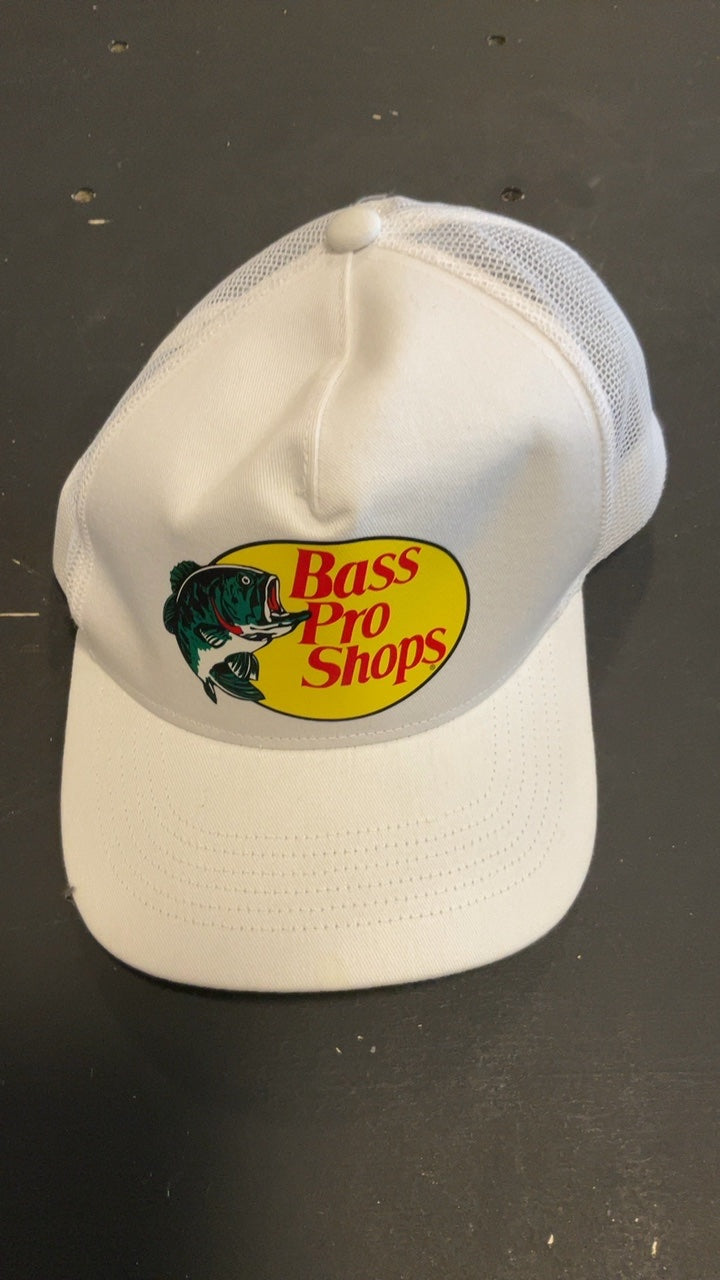 Bass Pro Shops Hat (Snapback) White
