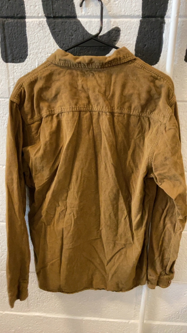 Sierra Nevada Longsleeve (Button-Up) M Brown Corduroy