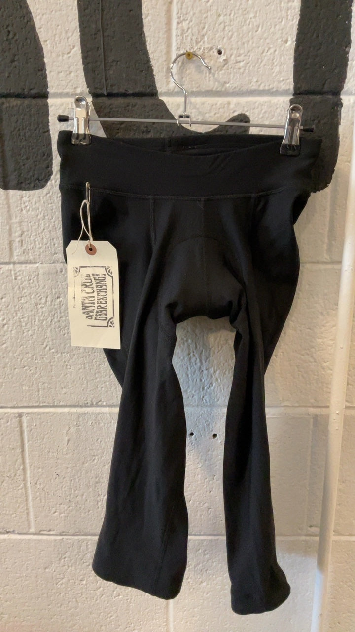 Shebeest Bike Shorts S Black Capri