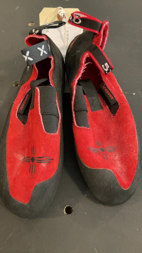 5.10 Shoes (Climbing) 6/38 Red Old Moccasym