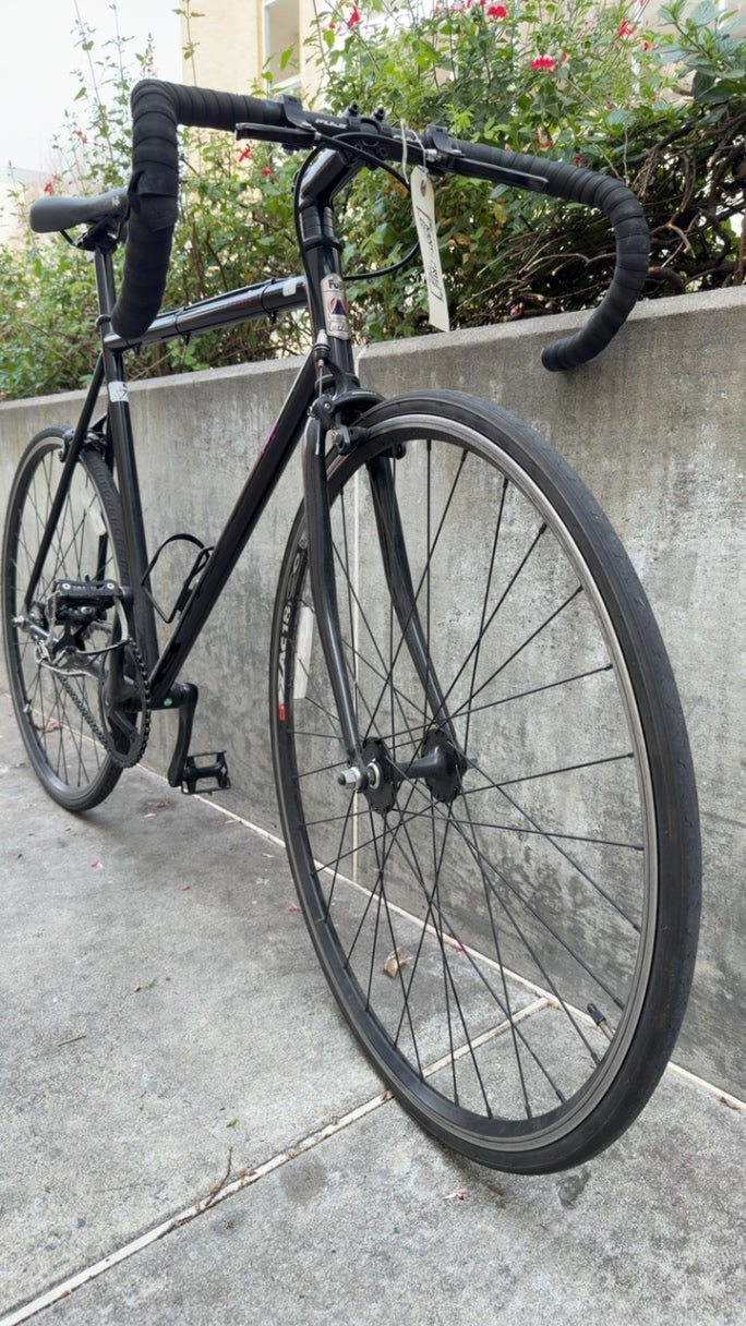 Fuji Classic Fixie Bike 56cm Black/Purple