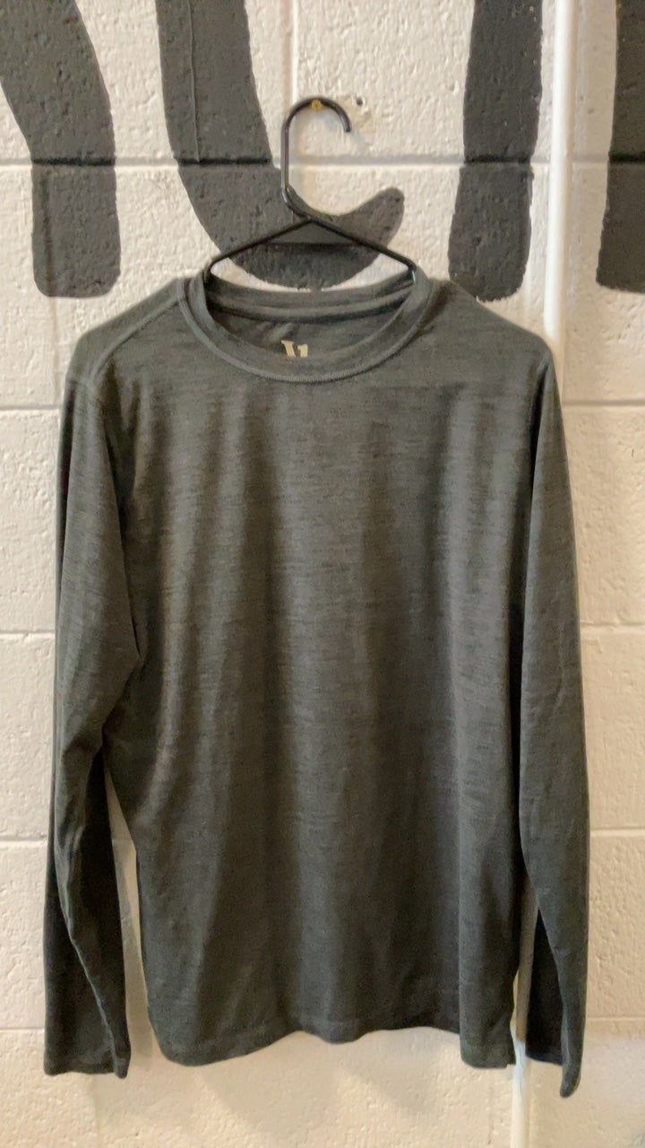 Vuori Athletic T-Shirt (Longsleeve) M Gray