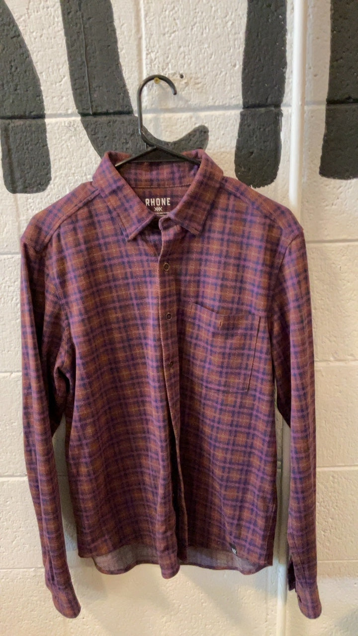 Rhone Flannel S Purple