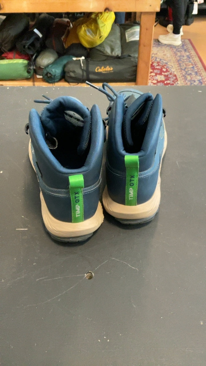 Altra Timp 5 Mid GTX  Shoes (Hiking Boots) 10.5 Blue/Green