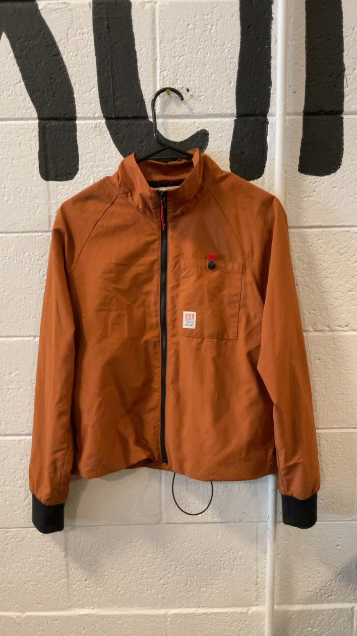 Topo Designs Wind Jacket W's S Orange