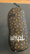 Rumpl Blanket 52"x75" Black/yellow Puffy Blanket