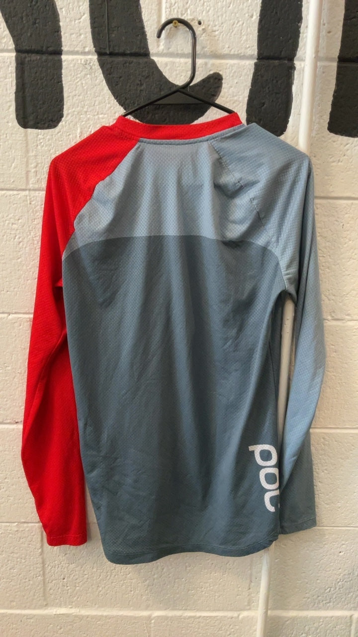 POC Longsleeve (Cycling) S Grey/Red