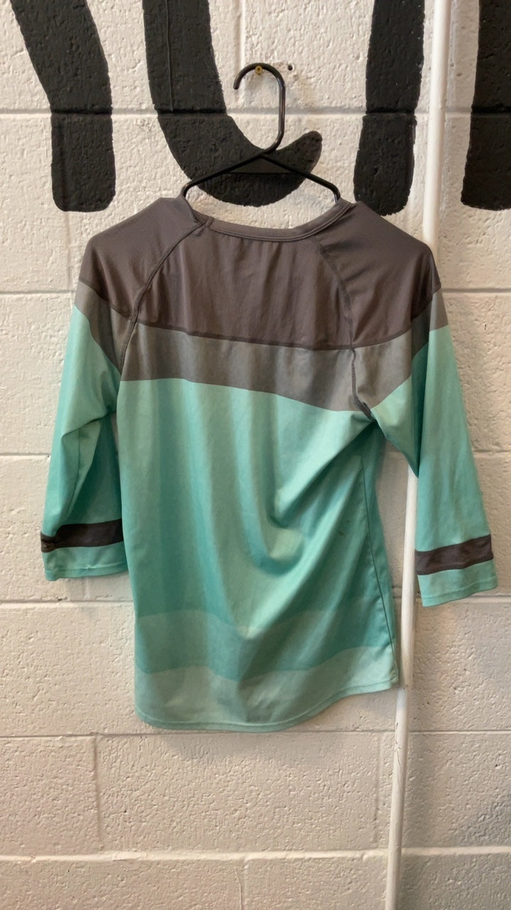 Sombrio Lost in The Loam Athletic T-Shirt (Cycling) S Green/Grey