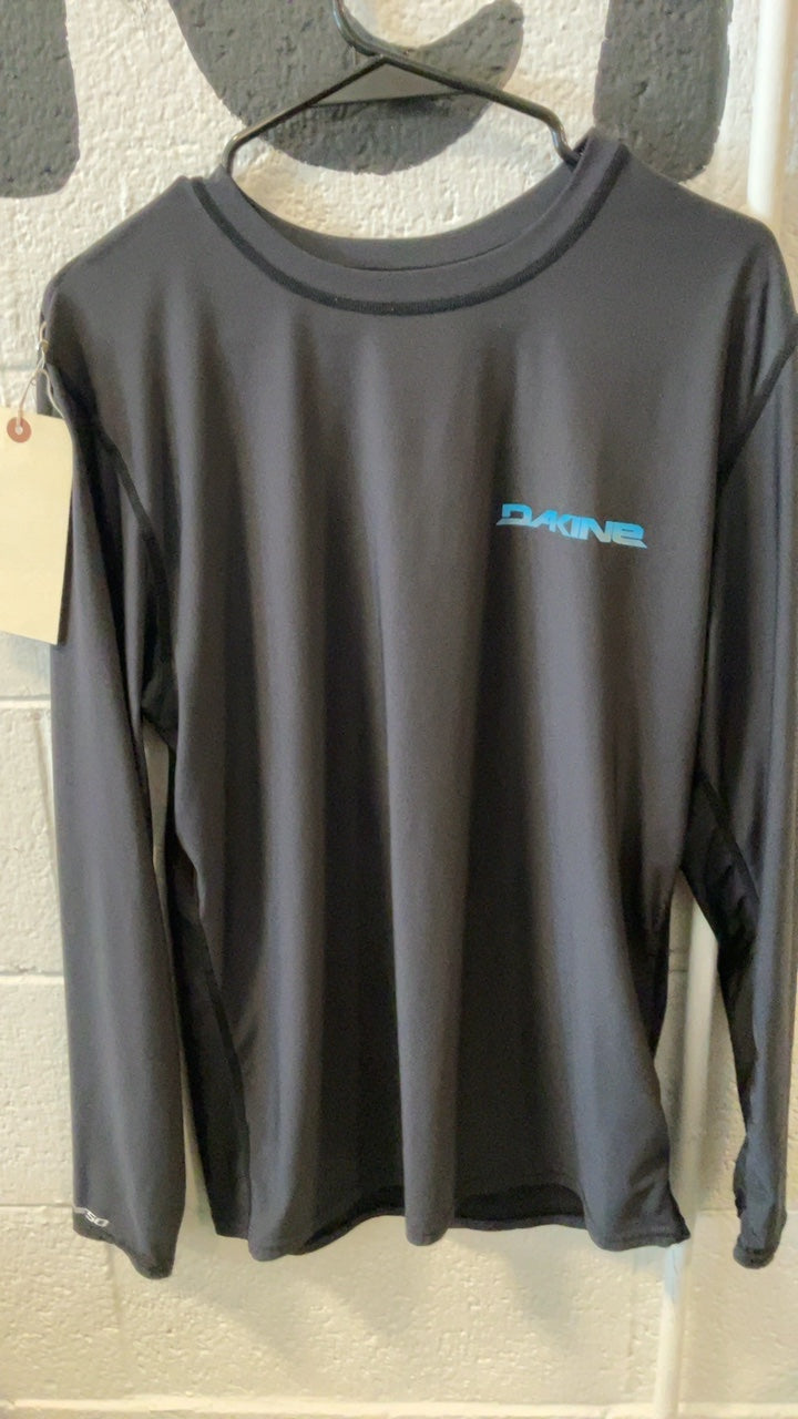 Dakine Longsleeve M Black Blue Logo