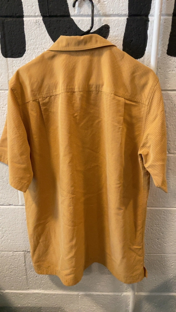 Royal Robbins Shortsleeve (Button-Up) M Yellow