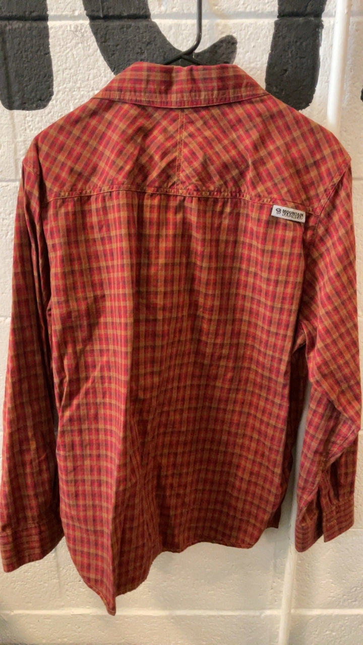 Mountain Hardwear Flannel M Red/Yellow