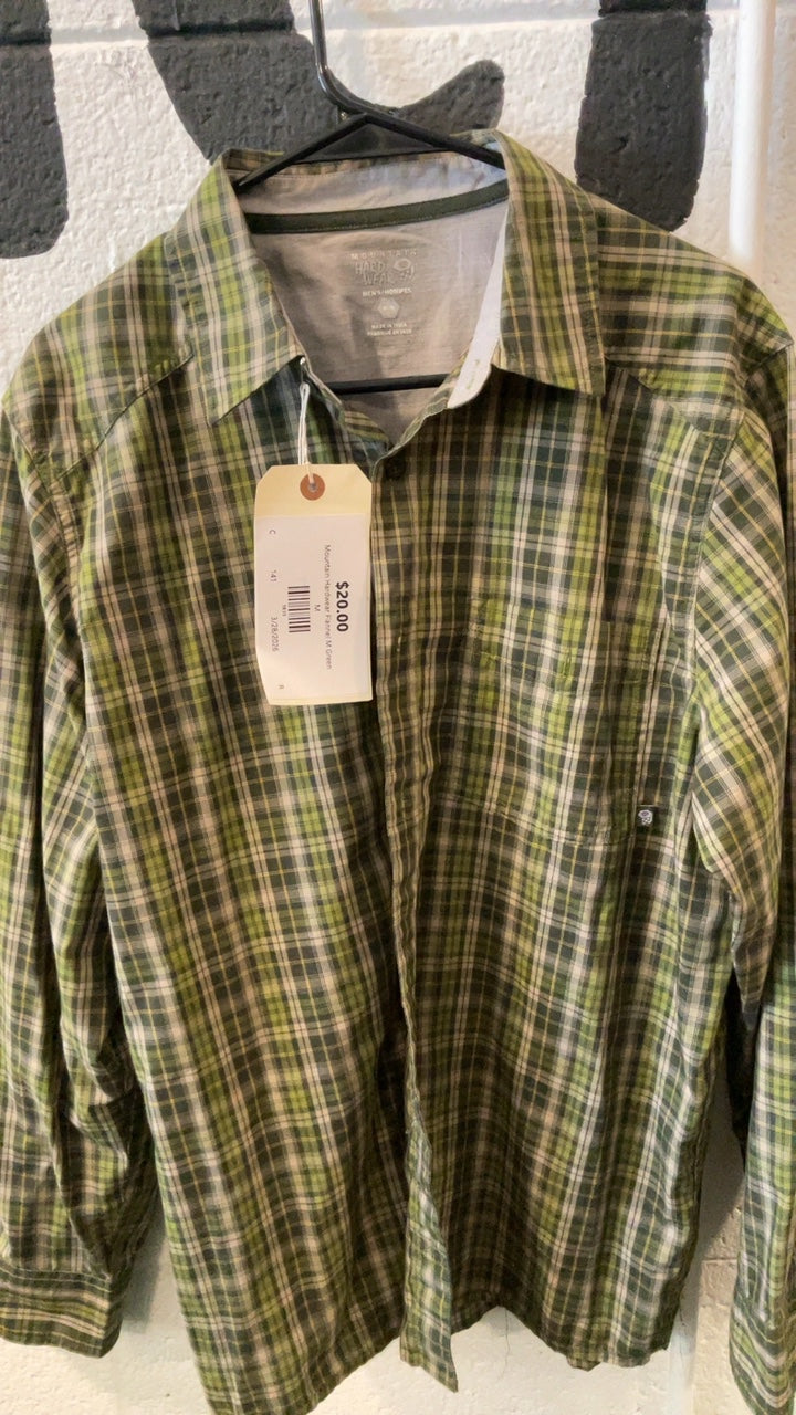 Mountain Hardwear Flannel M Green