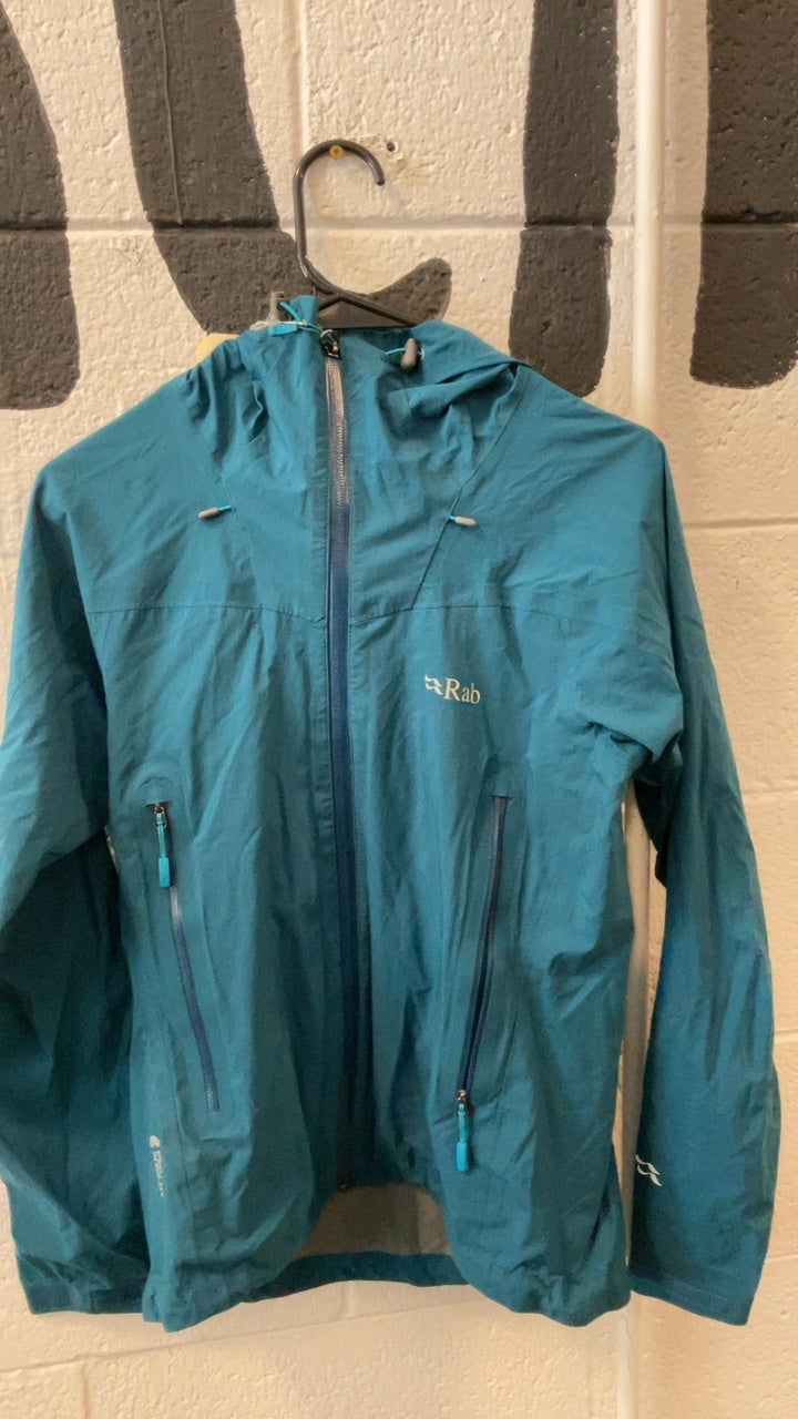 Rab Charge Rain Jacket W's XS Blue