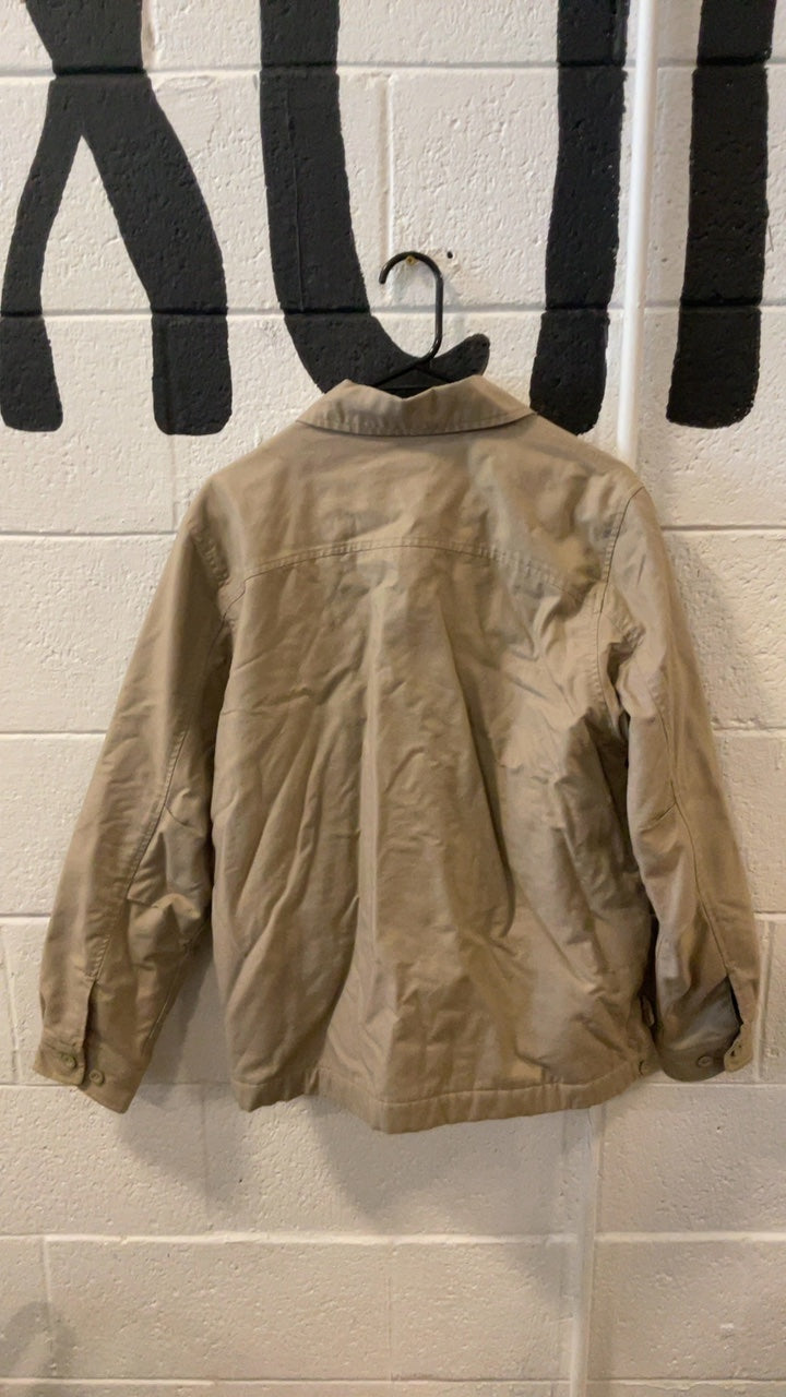 Royal Robbins Jacket (Fleece Lined)(Button Up) M Tan
