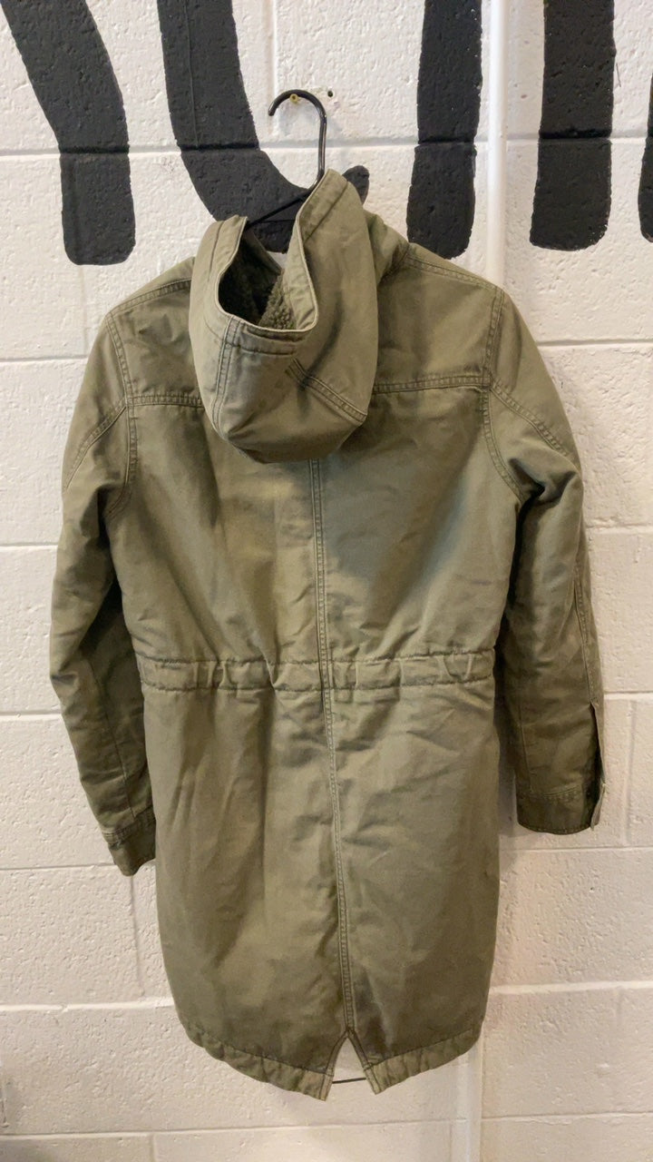 Patagonia Insulated Prairie Dawn Parka Jacket W's S Green