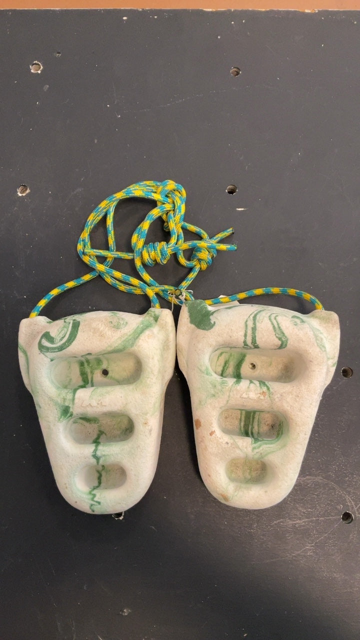 Metolius Rock Rings Climbing Gear White/Green