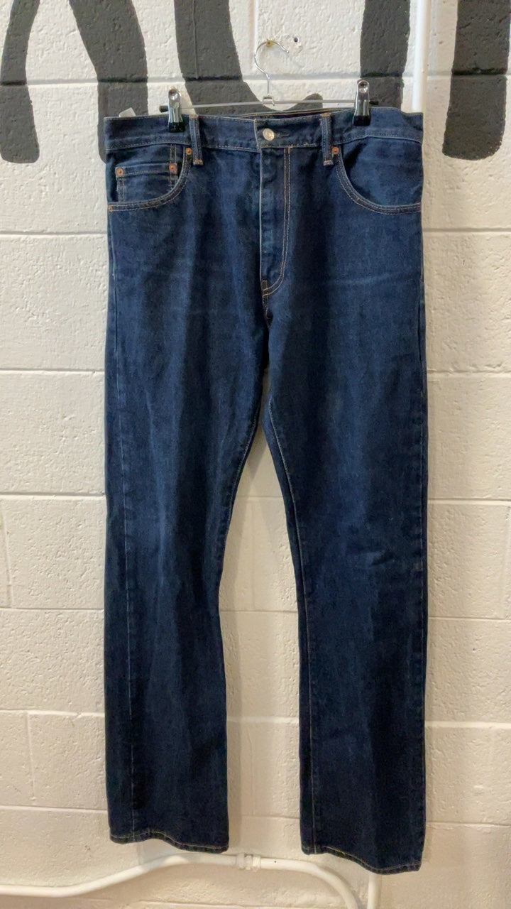 Levi Pants 34x36 Blue Denim 517 Bootcut