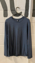 Lululemon Athletic T-Shirt (Longsleeve) L Navy Blue