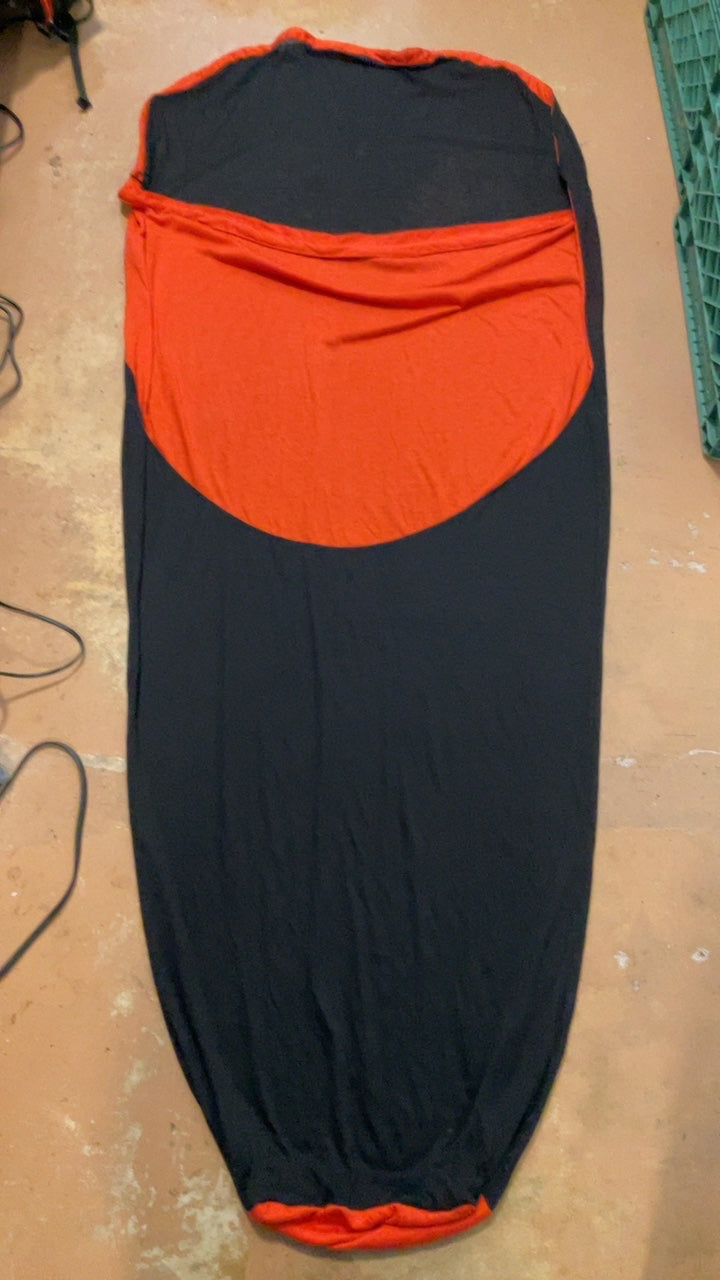 Sea to Summit Reactor Compact Plus Sleeping Bag Liner S Black/Orange