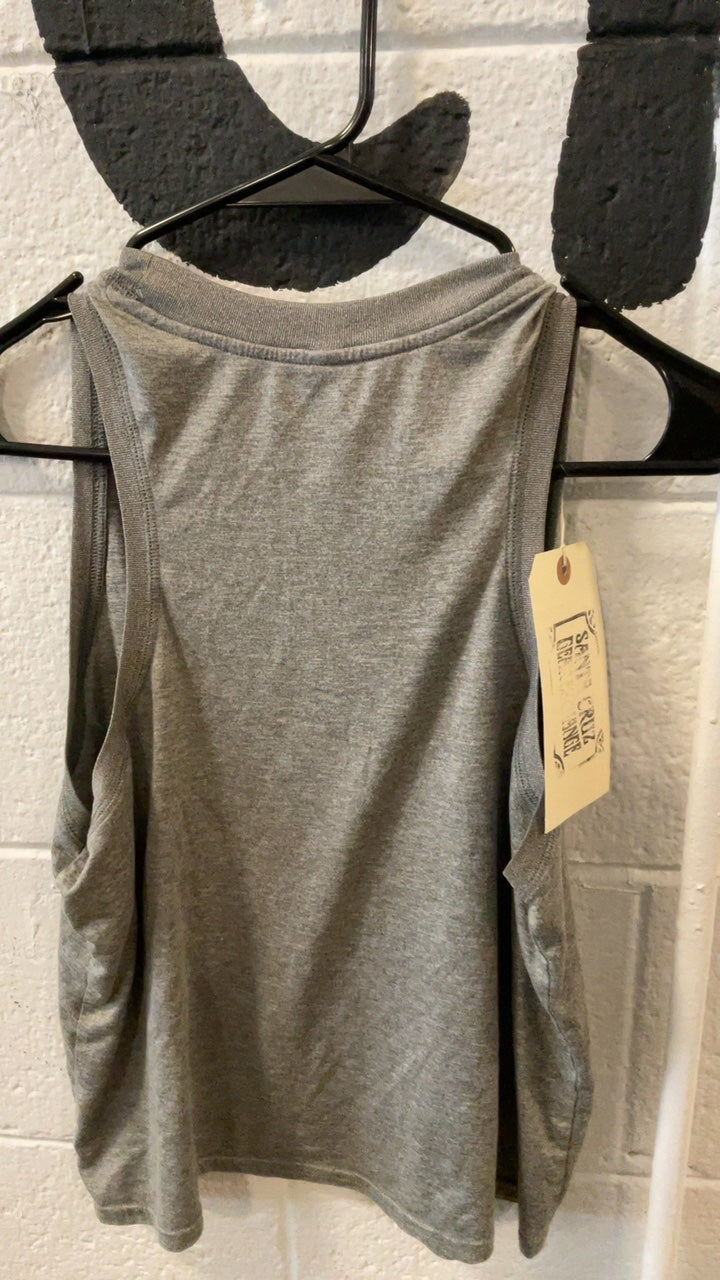 Vuori Energy Tank Top S Grey