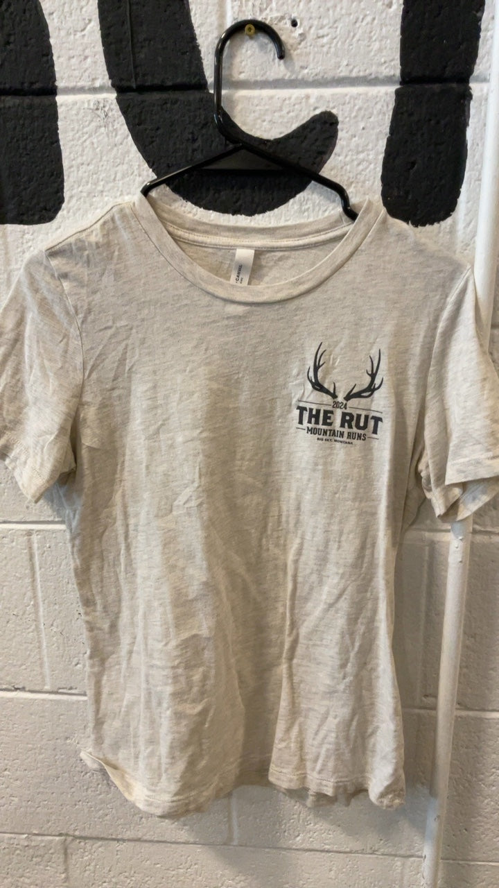 2024 The Rut Big Mountain Runs T-Shirt S Grey/Black