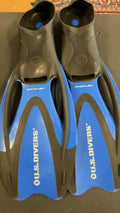 U.S. Divers Swimming (Fins) XL 46-48 Black/Blue proflex