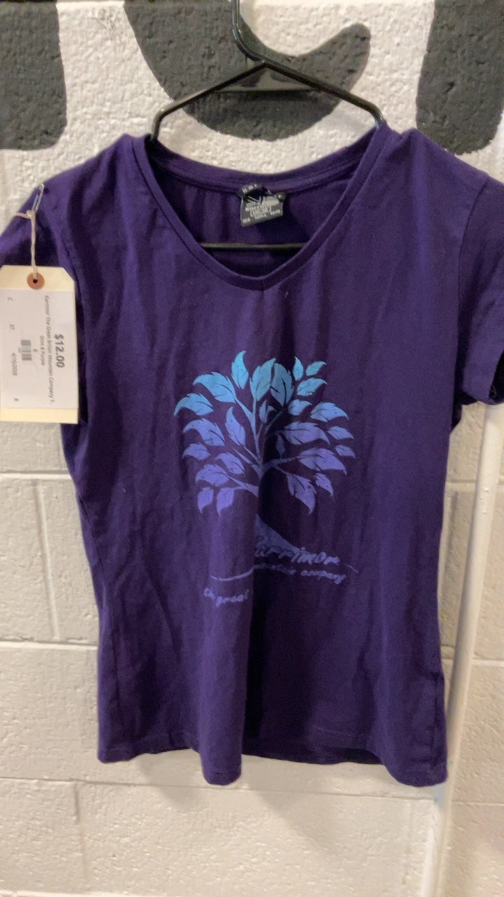 Karrimor The Great British Mountain Company T-Shirt 8 Purple
